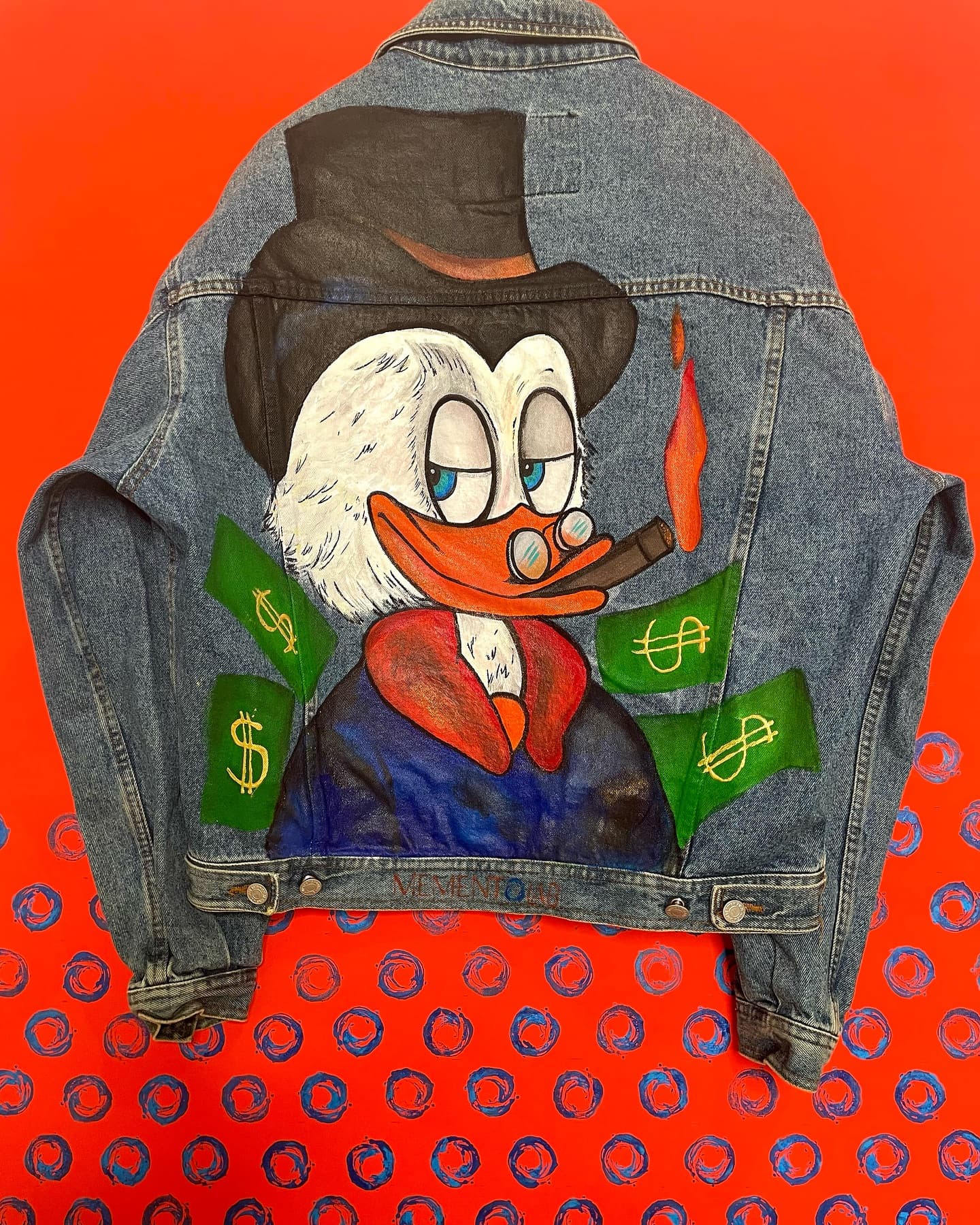 Zio Paperone, Giubbotto in denim