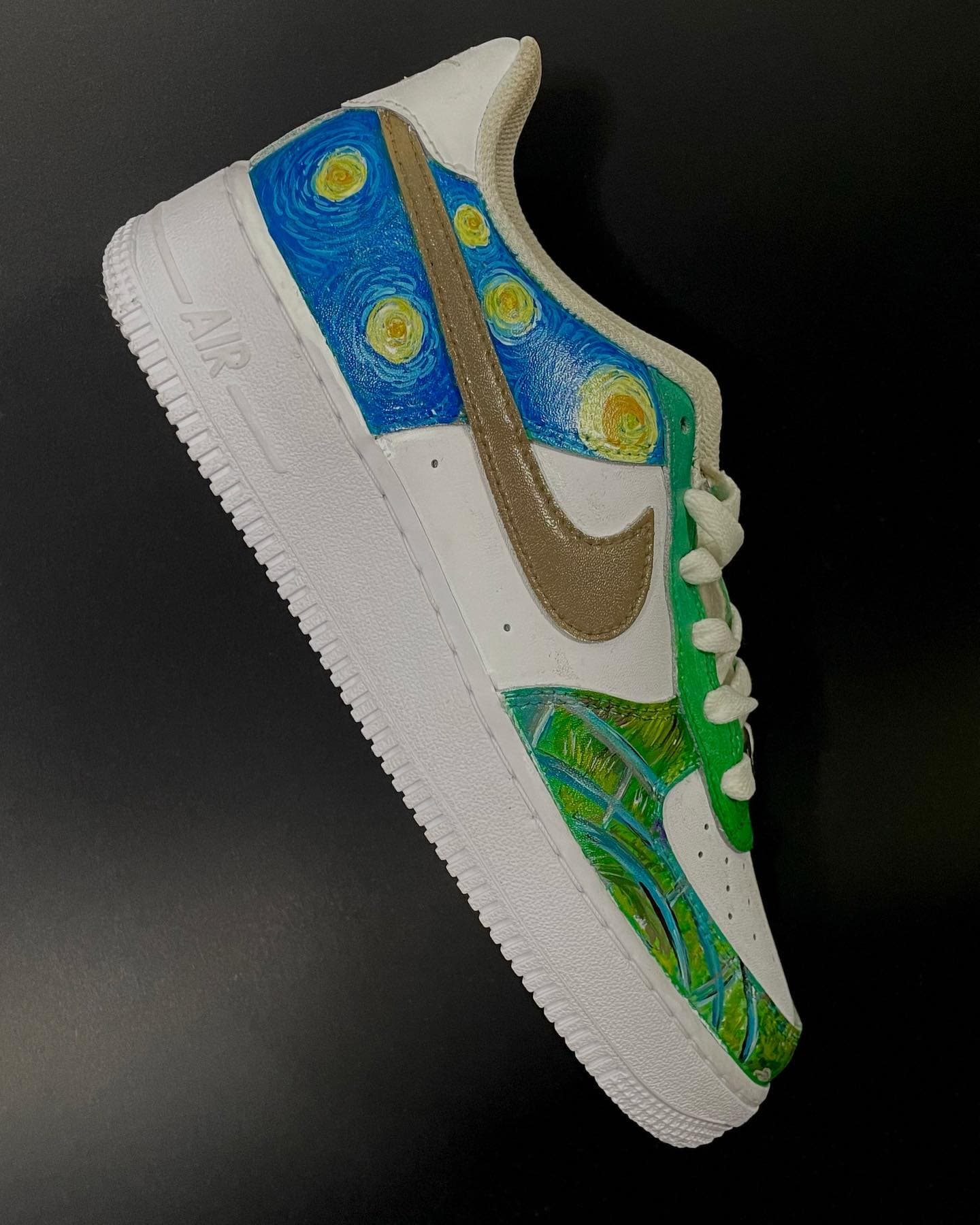 Air Force 1 dipinte a mano, Nike Air Force 1